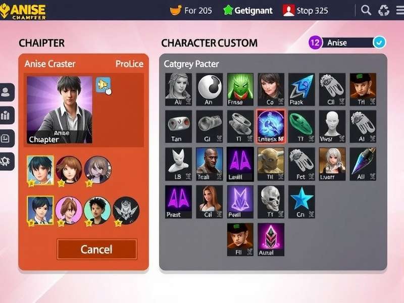 Anise Champion Crusher Character Customization